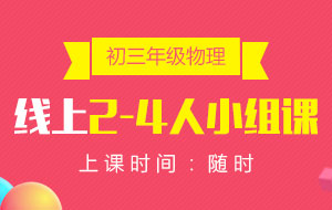 初三年級(jí)物理線上2-4人小組課