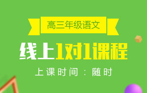 高三年級(jí)語文線上1對(duì)1課程
