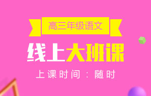 高三年級(jí)語文線上10人大班課