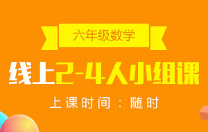 六年級(jí)數(shù)學(xué)線上2-4人小組課